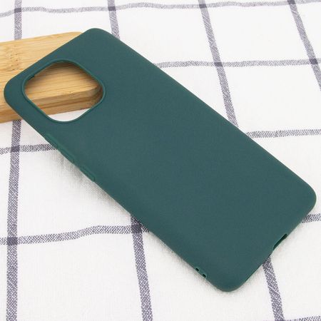 Силиконовый чехол Candy для Xiaomi Mi 11, Зеленый / Forest green