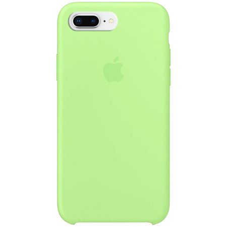 Чехол Silicone Case для iPhone 7 Plus | 8 Plus Мятный - Mint