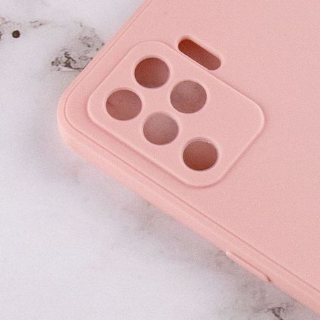 Силиконовый чехол Candy Full Camera для Oppo A94, Розовый / Pink Sand