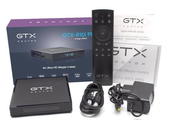 Медіаплеєр Geotex GTX-R10i Pro, 4/32 GB Голос