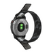 Нейлоновий ремінець на липучці для Garmin Fenix 7/7X/6X/5X/6/5 26ММ., Чорно-сірий камуфляж