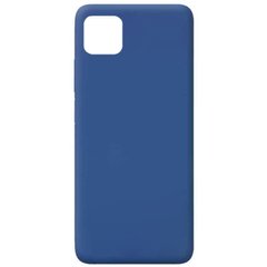 Чехол Silicone Cover Full without Logo (A) для Huawei Y5p, Синий / Navy blue
