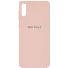 Чехол Silicone Cover Full Protective (AA) для Samsung Galaxy A02, Розовый / Pudra
