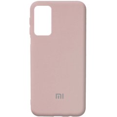 Чехол Silicone Cover Full Protective (AA) для Xiaomi Redmi Note 10 Pro / 10 Pro Max, Розовый / Pink Sand