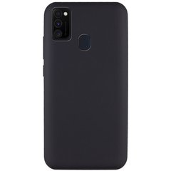 Чехол Silicone Cover Full without Logo (A) для Samsung Galaxy M30s / M21, Черный / Black
