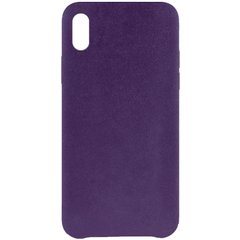 Кожаный чехол AHIMSA PU Leather Case (A) для Apple iPhone X / XS (5.8"), Фиолетовый