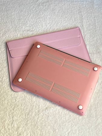 Чехол на МасBook Pro 16 (A2485/A2780) Матовий, Рожевий