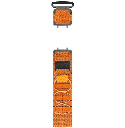 Тактичний нейлоновий ремінець для Amazfit T-Rex 3 (22 мм) з липучкою MOLLE, Сірий