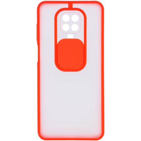 Чехол Camshield mate TPU со шторкой для камеры для Xiaomi Redmi Note 9s / Note 9 Pro /Note 9 Pro Max, Красный