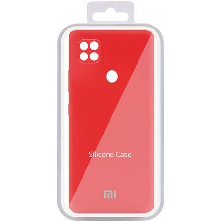 Чехол Silicone Cover My Color Full Camera (A) для Xiaomi Redmi 9C, Красный / Red