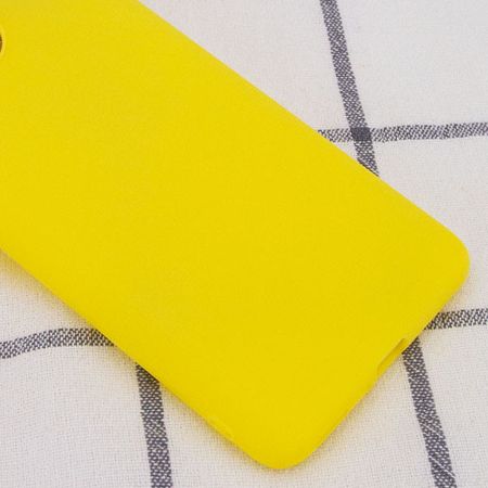 Силиконовый чехол Candy для Oppo Reno 5 4G, Желтый