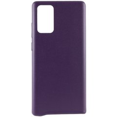 Кожаный чехол AHIMSA PU Leather Case (A) для Samsung Galaxy Note 20, Фиолетовый