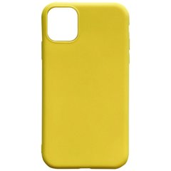 Силиконовый чехол Candy для Apple iPhone 12 Pro / 12 (6.1"), Желтый