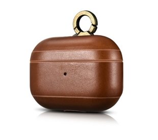 Чехол AirPods Pro iCarer Classic Leather Case , Темно Корричневый