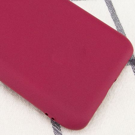 Чехол Silicone Cover My Color Full Camera (A) для Samsung Galaxy S10, Бордовый / Marsala