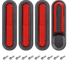 Боковые отражатели колес для электросамоката Xiaomi mijia M365 Pro | Pro 2 | 1S, Красный
