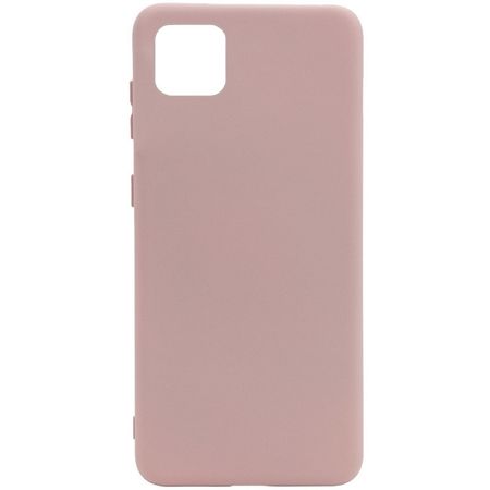 Чехол Silicone Cover Full without Logo (A) для Huawei Y5p, Розовый / Pink Sand