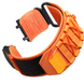 Тактичний нейлоновий ремінець для Amazfit T-Rex 3 (22 мм) з липучкою MOLLE, Помаранчевий