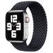 Ремінець Braided Solo Loop для Apple watch 38 | 40 | 41 мм 125мм/40мм 125мм Темно-сірий