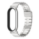 Ремінець металевий Mijoas GT4 для mi Band 8/9, срібний