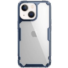 TPU чехол Nillkin Nature Pro Series для Apple iPhone 13 (6.1"), Синий (прозрачный)