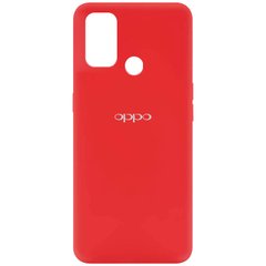 Чехол Silicone Cover My Color Full Protective (A) для Oppo A53 / A32 / A33, Красный / Red