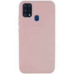 Чехол Silicone Cover Full without Logo (A) для Samsung Galaxy M31, Розовый / Pink Sand