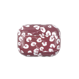 Чохол пластиковий BlackPink для AirPods PRO Flower Series, Red