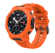 Силіконовий ремінець Armor Sport із захисним корпусом для Amazfit T-Rex 3 Pro, 22 мм, помаранчевий