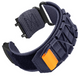 Тактичний нейлоновий ремінець для Amazfit T-Rex 3 (22 мм) з липучкою MOLLE, Синій