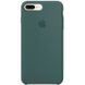 Чохол Silicone Case для iPhone 7 Plus 8 Plus Зелений - Pine green