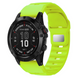 Силіконовий ремінець QuickFit 26 мм для Garmin Fenix 7X/6X/5X, Enduro 2, Tactix, Descent, Epix Pro, Салатовий