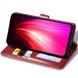 Кожаный чехол книжка GETMAN Gallant (PU) для Samsung Galaxy A10s, Красный