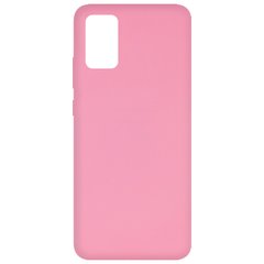 Чехол Silicone Cover Full without Logo (A) для Samsung Galaxy A02s, Розовый / Pink