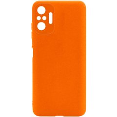 Силиконовый чехол Candy Full Camera для Xiaomi Redmi Note 10 Pro / 10 Pro Max, Оранжевый / Orange