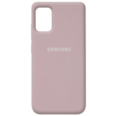 Чехол Silicone Cover Full Protective (AA) для Samsung Galaxy A31, Серый / Lavender