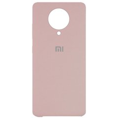 Чехол Silicone Cover (AAA) для Xiaomi Redmi K30 Pro / Poco F2 Pro, Розовый / Pink Sand