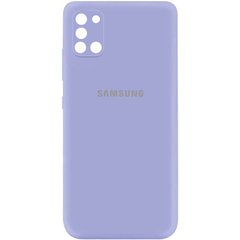 Чехол Silicone Cover My Color Full Camera (A) для Samsung Galaxy A31, Сиреневый / Dasheen