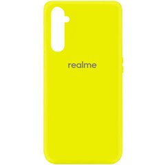 Чехол Silicone Cover My Color Full Protective (A) для Realme 6 Pro, Желтый / Flash