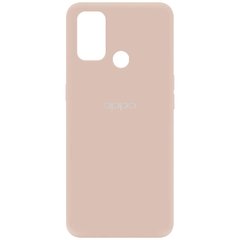 Чехол Silicone Cover My Color Full Protective (A) для Oppo A53 / A32 / A33, Розовый / Pink Sand