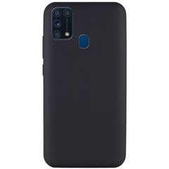 Чехол Silicone Cover Full without Logo (A) для Samsung Galaxy M31, Черный / Black