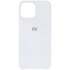 Чехол Silicone Cover (AAA) для Xiaomi Mi 11, Белый / White