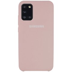 Чехол Silicone Cover (AAA) для Samsung Galaxy A31, Розовый / Pink Sand