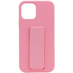 Чехол Silicone Case Hand Holder для Apple iPhone 12 Pro Max (6.7"), Розовый / Pink