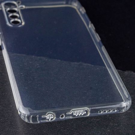 TPU чехол GETMAN Transparent 1,0 mm для Realme XT, Бесцветный (прозрачный)