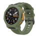 Силіконовий ремінець Armor Sport із захисним корпусом для Amazfit T-Rex 3 Pro, 22 мм, зелений