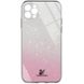 TPU+Glass чехол Swarovski для Apple iPhone 13 Pro (6.1"), Розовый