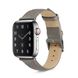Ремешок кожаный BlackPink Modern для Apple Watch 38/40mm, Серый