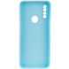 Силиконовый чехол Candy Full Camera для Oppo A31, Бирюзовый / Turquoise