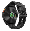 Силіконовий ремінець з карбоновим візерунком 26 мм для Garmin Fenix / Enduro / Tactix, Black